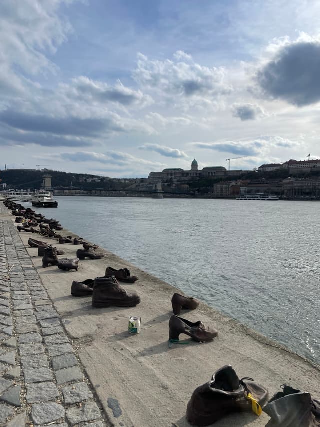 Shoes on the Danube Bank