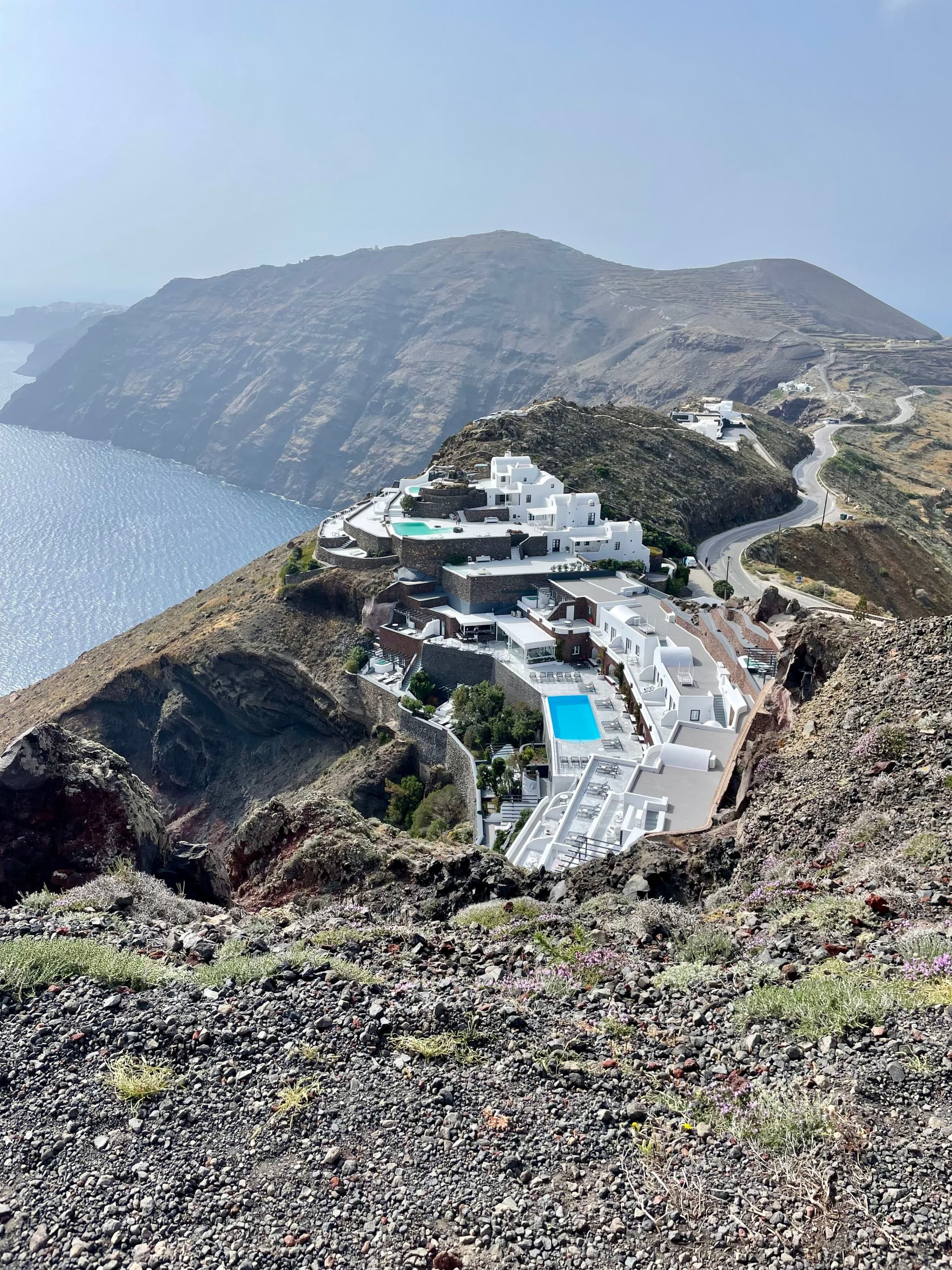 walk to oia